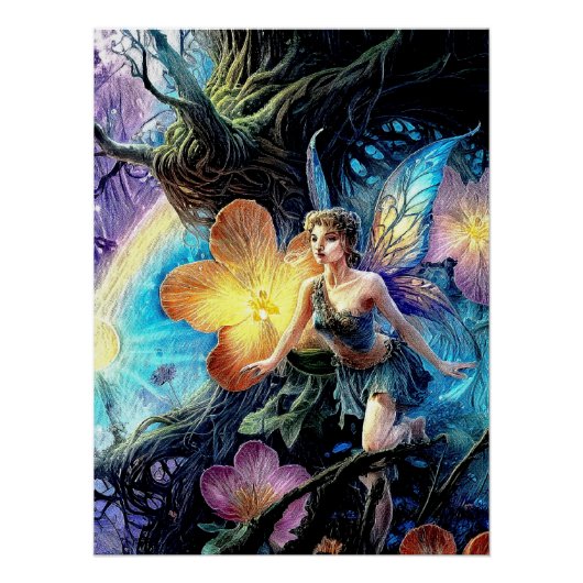 Blume Fairy Poster (Vorderseite)