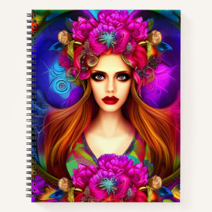Blume Fairy Queen Notizblock