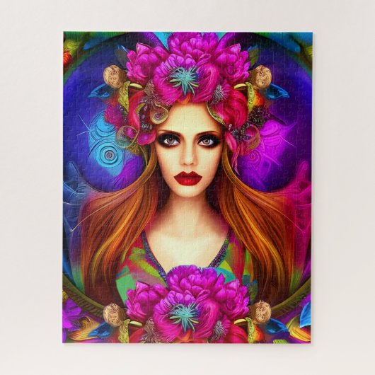 Blume Fairy Queen Puzzle (Vertikal)