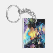 Blume Fairy Schlüsselanhänger (Vorderseite links)