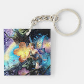Blume Fairy Schlüsselanhänger (Rückseite)