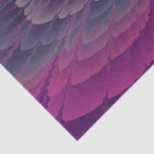 Blume Farbenfrohe Abstrakte Fraktal Kunst, Dichtun Seidenpapier (Detail)