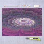 Blume Farbenfrohe Abstrakte Fraktal Kunst, Dichtun Seidenpapier (Handwerk)