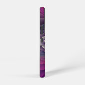 Blume Farbenfrohe Abstrakte Fraktal Rosa Samsung Galaxy Hülle (Rechte Seite)