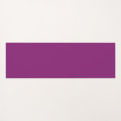 Blume Farbenfrohe Abstrakte Fraktal Rosa Yogamatte (Rückseite (Horizontal))