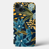 Blume Farbenfrohe Wasserfarbe Trendy Case-Mate iPhone Hülle (Rückseite)