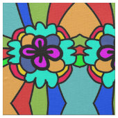 Blume farbig stoff (Nahaufnahme)