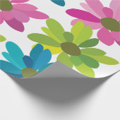 Blume Farbige Blume Geschenkpapier (Ecke)