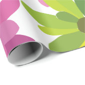 Blume Farbige Blume Geschenkpapier (Rolleneckpunkt)