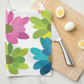 Blume Farbige Blume Geschirrtuch (Viertel Falte)