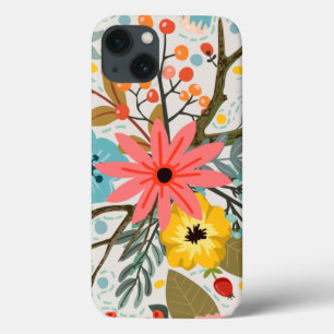 Blume Farbige Wasserfarbe Niedlich Case-Mate iPhone Hülle