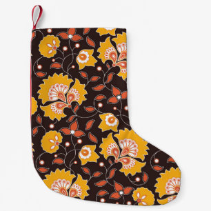 Blume-farbiges Indianerstil auf br Kleiner Weihnachtsstrumpf