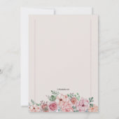 Blume fasst Einladung ein (Rückseite)