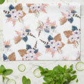 Blume & Feather Boho Geometric Küchenhandtücher Geschirrtuch (Gefaltet)