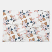 Blume & Feather Boho Geometric Küchenhandtücher Geschirrtuch (Horizontal)
