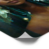 Blume Fee Fantasy Art Poster (Ecke)