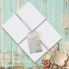 Blume Fee Geburtstag Geschenkanhänger