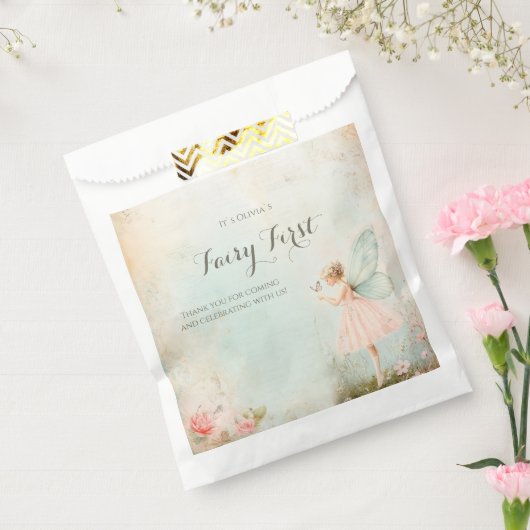 Blume Fee Geburtstag Geschenktütchen (Versiegelt)