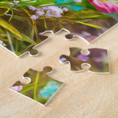 Blume Fee und Kaninchen Puzzle (Seite)