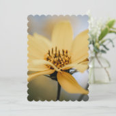 BLUME FEIERTAGSKARTE (Stehend Vorderseite)