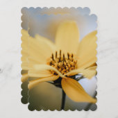 BLUME FEIERTAGSKARTE (Vorne/Hinten)