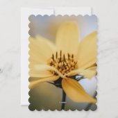 BLUME FEIERTAGSKARTE (Rückseite)