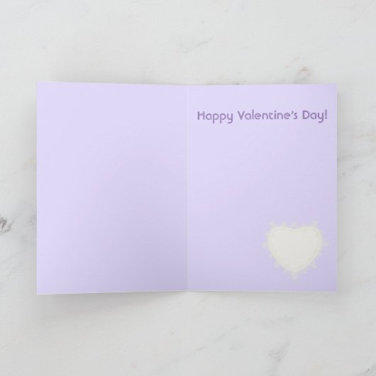 Blume Feiertagskarte (Innenseite)