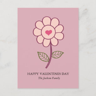 Blume Feiertagspostkarte