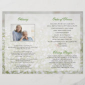 Blume Feldbeerprogramm | In Love Memory Flyer (Hinten)