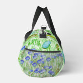 Blume Ferns Grass Rocks Malerei Personalisiert Duffle Bag (Rechts)