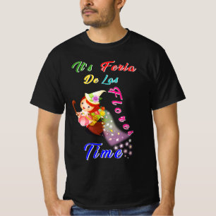 Blume Festival Juli Kolumbien Feria De Las Flores T-Shirt