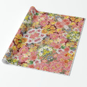 Blume Festival Wrapping Paper Geschenkpapier (Ungerollt)