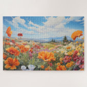 Blume Field Jigsaw Puzzle, 1014 Stk. 30"x20" Puzzle (Horizontal)