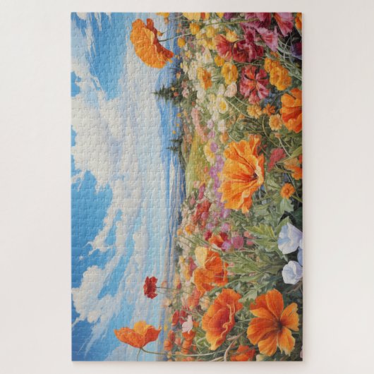 Blume Field Jigsaw Puzzle, 1014 Stk. 30"x20" Puzzle (Vertikal)