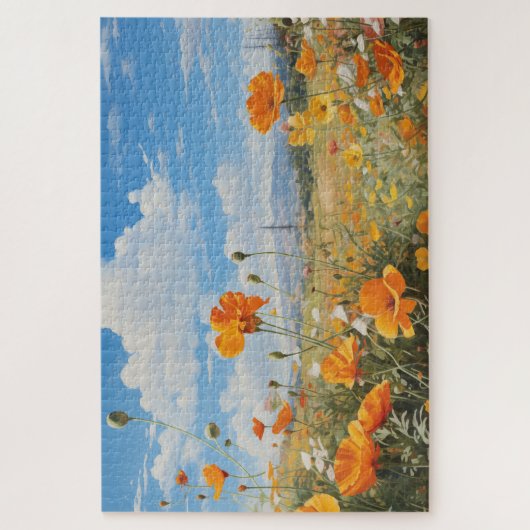 Blume Field Jigsaw Puzzle, 1014 Stk. 30"x20" Puzzle (Vertikal)