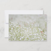 Blume Field Memorial Beerdigung Danke Karte (Rückseite)