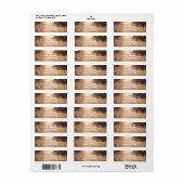 Blume Field Rustic Country Hochzeit Einladung (Vorne)