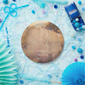 Blume Field Rustikales Land Hochzeit Empfang Pappteller (Party)