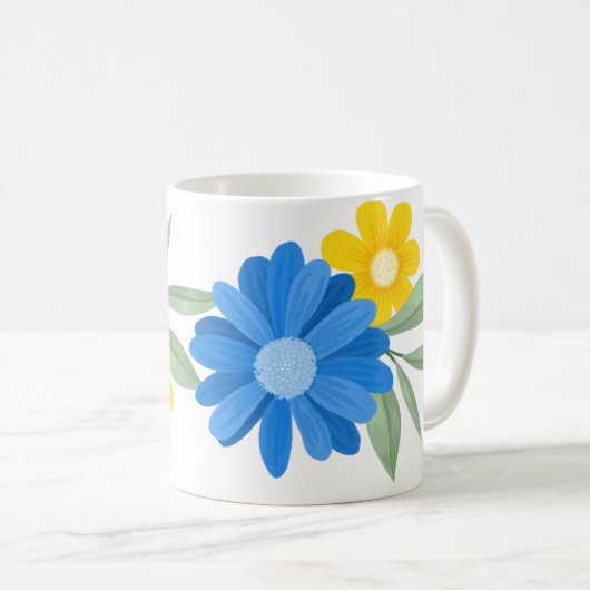 Blume Fika Kaffeetasse (VorderseiteRechts)