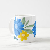 Blume Fika Kaffeetasse (Vorderseite Links)