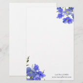 Blume FL18 Stationery Briefpapier (Vorne/Hinten)