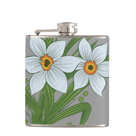 Blume Flachmann (Vorderseite)