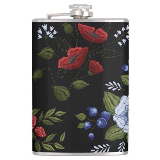 Blume Flachmann (Vorderseite)