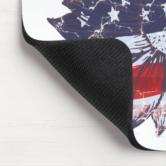 Blume Flag Mauszeiger Mousepad (Ecke)