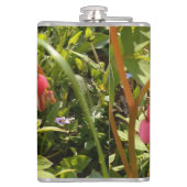 Blume-Flaschen Flachmann (Rückseite)