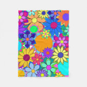 Blume Fleece Blanket (Vorderseite)