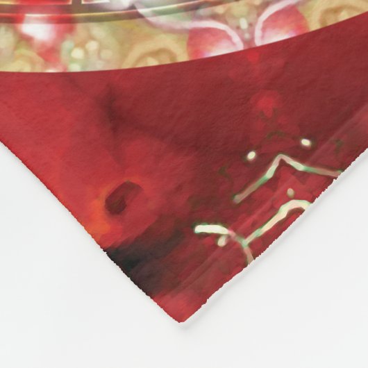 Blume Fleece-Decke der Lebenmandala-2 Fleecedecke (Ecke)