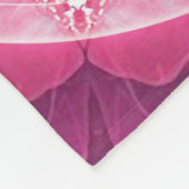 Blume Fleece-Decke der Lebenmandala-5 Fleecedecke (Ecke)