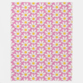 Blume Fleecedecke (Vorderseite)