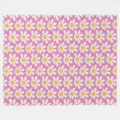 Blume Fleecedecke (Vorderseite (Horizontal))